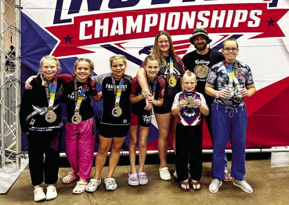 Youth Jiu Jitsu wins big