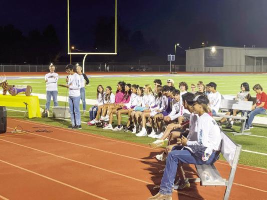 Last Wednesday night, the Alpine High School Cross-Country team celebrated their seniors at Buck Stadium. Courtesy photo