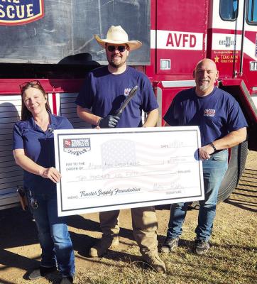 Local feed store helps AVFD