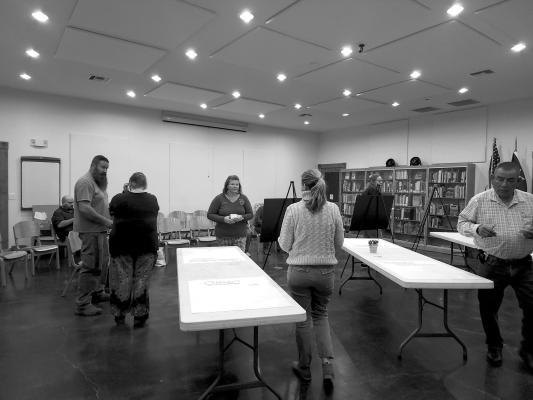 Constituents from Ward 4 recently attended the latest strategic planning meeting held by the City of Alpine at the Alpine Public Library on Dec. 1. Avalanche photo by Kara Gerbert