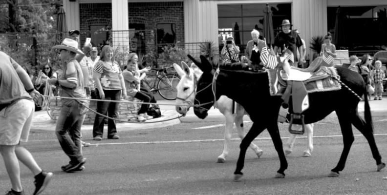Marathon dog and pony parade in 2019. Courtesy photo