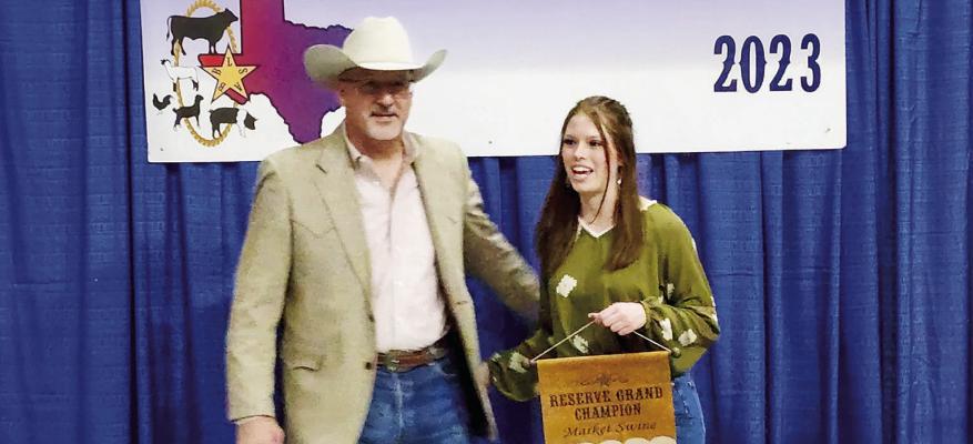 Reserve Champion swine