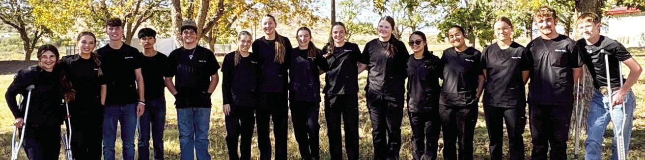 The Alpine FFA competed in the District FFA Leadership Development Events at Sul Ross this week, earning two first-place wins, two secondplace wins, a fourth, and a fifth-place finish. Courtesy photo