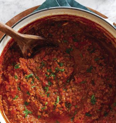 Bolognese Sauce Courtesy photo