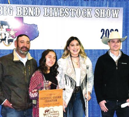 Reserve Grand Champion Lamb