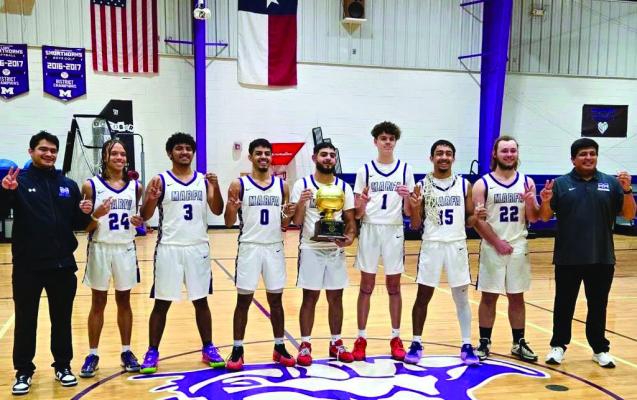 The Marfa Shorthorns boys basketball team were once again the undefeated 1A Region II District 9 champions for 2024-2025. This championship makes back-to-back wins for the Shorthorns. Courtesy photo