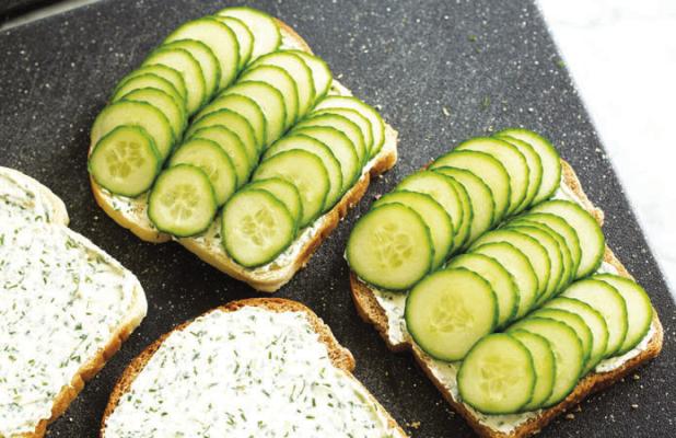 Cucumber Sandwiches Courtesy photo