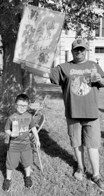 Joining in the fun at Marfa 4-H