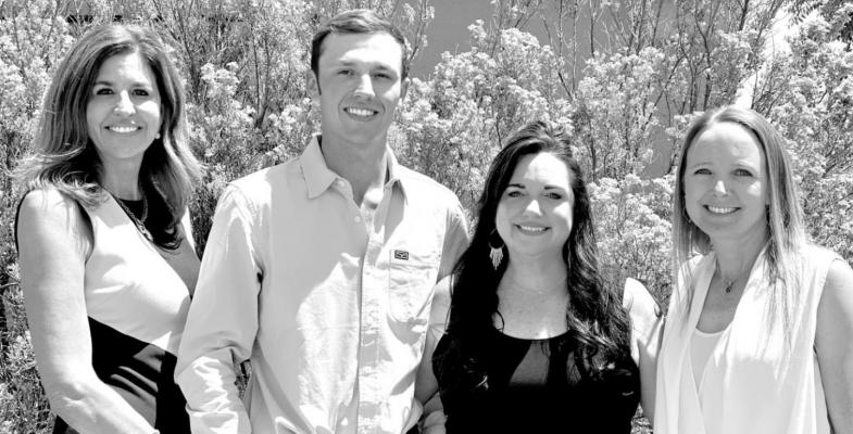 The Mountain View Realty team of Michelle Foster, Colton Foster, Jami Gray, and Ginger Turner. Courtesy photo