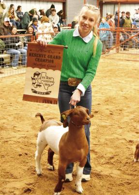 Reserve Champion Goat