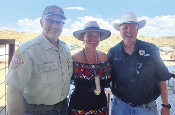 County officials attend chili cookof