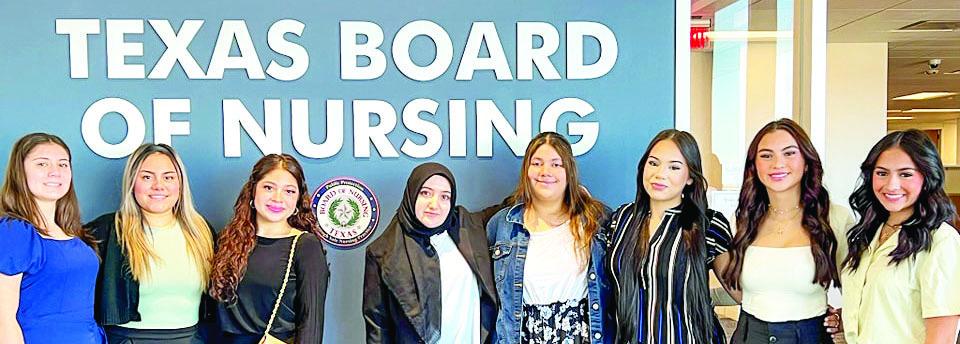 The Certified Nursing Assistant class from Alpine High School participated in a disciplinary hearing in Austin on Tuesday for the Texas Board of Nursing Eligibility. Courtesy photo