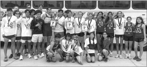Alpine Runnin’Bucks Cross Country Team