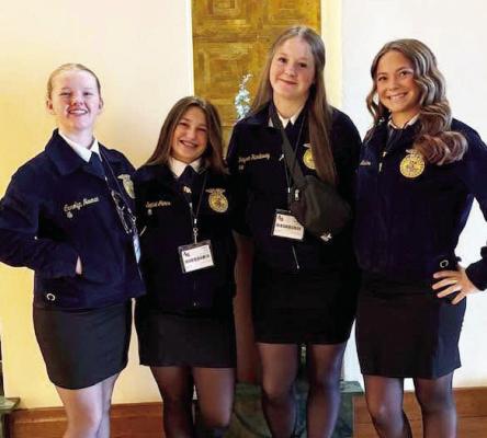 Alpine FFA attends state convention