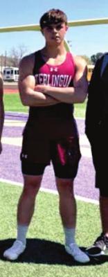 Big Bend High School senior Coltan Walden advanced to Regionals this year in track and field. Courtesy photo