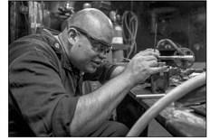 Maintaining the USS Nimitz