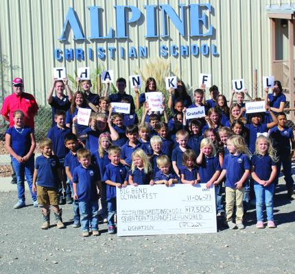 Octane Fest presents fundraising donation