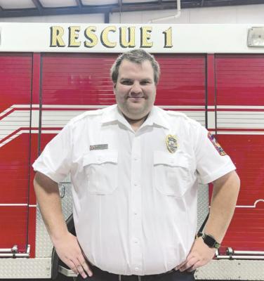 Alpine VFD Chief Andrew Pierce. Courtesy photo