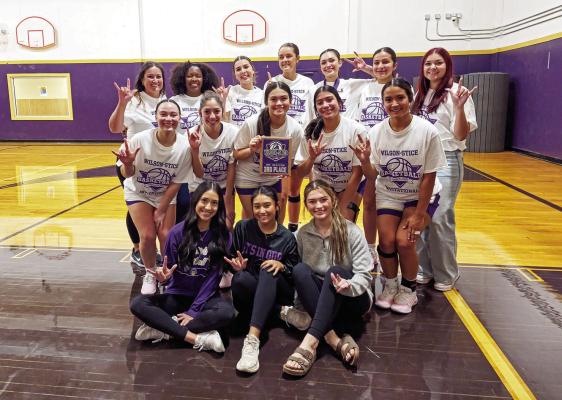 The Lady Bucks took 3rd-place in this past weekend’s Wilson-Stice Invitational, fighting hard against their opponents, toppling Wink JV 59-28 and Fort Hancock 61-8, but falling to Del Rio 31-65. Photo by Kara Gerbert
