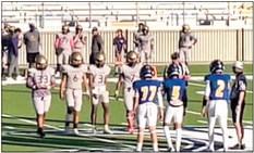Bucks JV Football faces off against the Regan County Owls. Photo by Mesinda Llanez