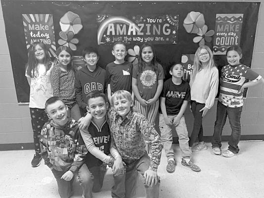 Last week, these fourth graders from Alpine Elementary School met and escorted executives from the Permian Basin Area Foundation, Still Water Foundation, Texas Rural Funders, and the Meadows Foundation to meetings that were held to teach them more about the needs of Alpine ISD and to discuss future partnership interests. Courtesy photo