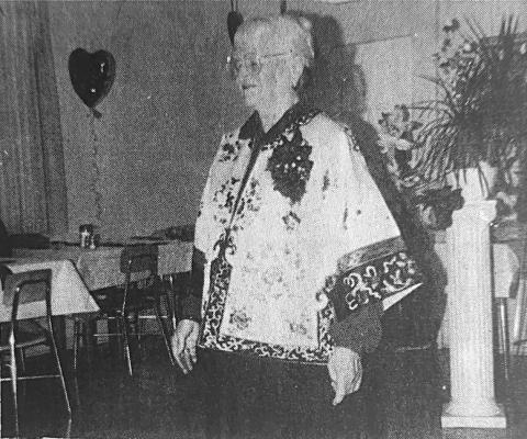 March 3, 1994 Irene Hunter was crowned “Queen of Hearts” for the Alpine senior citizen’s fifth annual cotillion. Sam Thomas Sr. was named king for this year’s theme of appreciation and recognition.