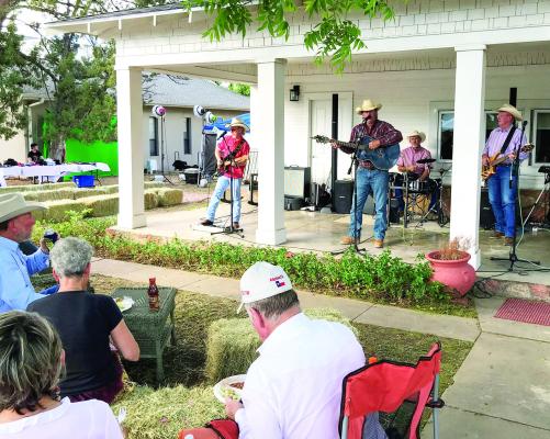 Craig Carter and the Spur of the Moment Band entertains patrons at a past Wild West Night fundraiser for the Sunshine House. Courtesy photo