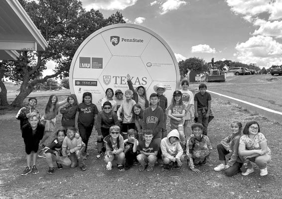 The last week of school saw Alpine Elementary third-graders enjoy a visit to the McDonald Observatory, where they observed views from the top of Mt. Fowlkes and learned about the Hobby-Eberly Telescope. Courtesy photo