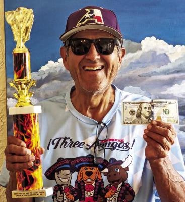Johnny Milan won 2nd Place in Saturday’s Mex Tex Family Fiesta Menudo Cookoff hosted by the Midland Hispanic Chamber of Commerce. Photo by Kara Gerbert