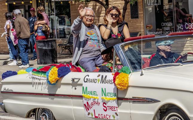 Murphy Street and Alpine native Manuel Natera served as the Grand Marshal for the recent Cinco de Mayo celebration in Alpine. Natera, raised on Murphy Street, has dedicated his life to the Alpine community through roles with the city and as a small-business owner. Courtesy photo