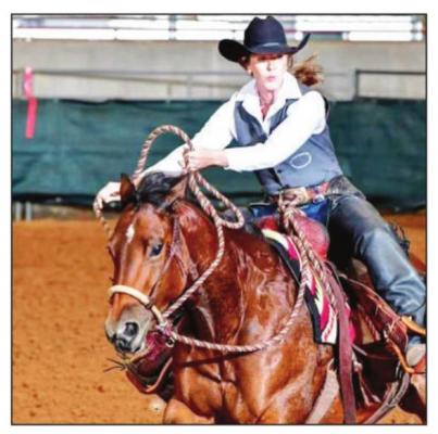 Evan Means rides the rodeo. Courtesy photo