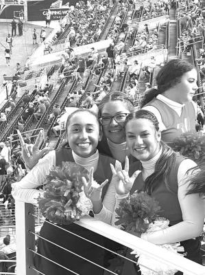 Alpine cheer representing