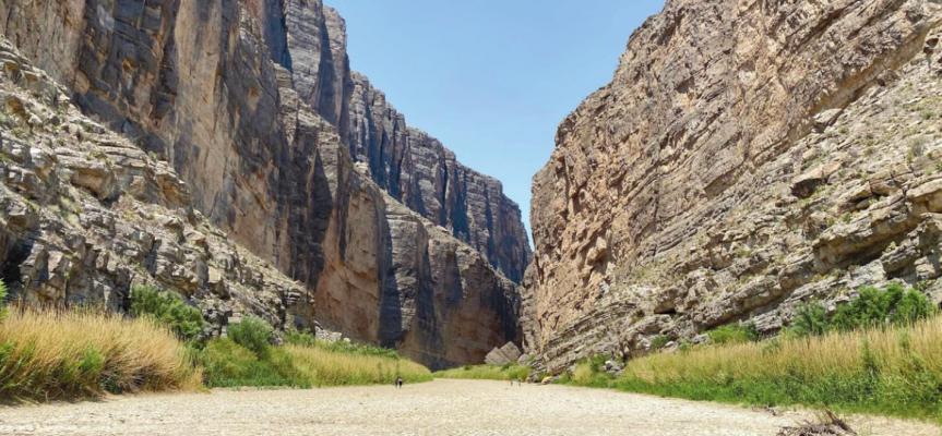 A dry Santa Elena Canyon in Big Bend National Park in late May stands as evidence of extended drought in the Southwest. Avalanche photo by J.T. Maroney