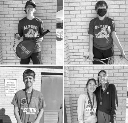Alpine tennis takes medals