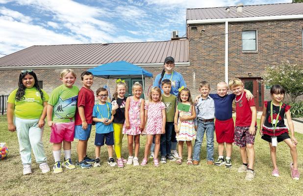 The First Baptist Church of Alpine wrapped up their 2026 Vacation Bible School last week. These first and second graders were led by Emily Hendryx. Photo by J.T. Maroney