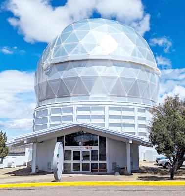 The Hobby-Eberly Telescope at McDonald Observatory. Courtesy photo