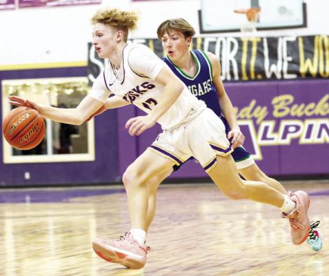 Logan Smith has improved his game this season and is one of Alpine’s top contributors this season. Photo by Shawn Yorks