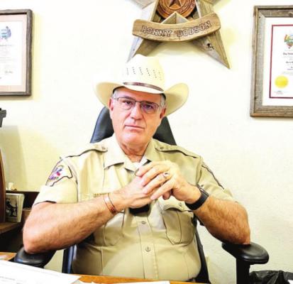 Brewster County Sheriff Ronny Dodson and his staff have been busy with human smuggling arrests. Avalanche photo by Gail Diane Yovanovich