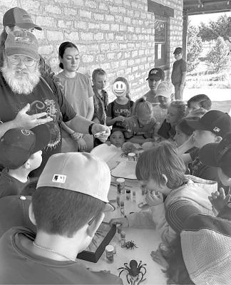 Second graders from Alpine Elementary School took a field trip to the Chihuahuan Desert Research Institute (CDRI) on Friday to learn about insects and arachnids and their role in the desert. Courtesy photo