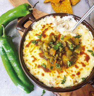 	GREEN CHILE CHEESE DIP