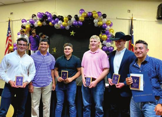 Athletes receive honors