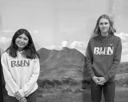 Alpine’s Hope Dominguez and Hatfield Cason both qualified for a trip to Round Rock to compete in the State Cross-Country meet to be held this weekend. These Runnin’ Bucks will hit the road with a send-off on Friday at 8:10 a.m. at the Alpine High School parking lot. Good luck, Runnin’ Bucks!
