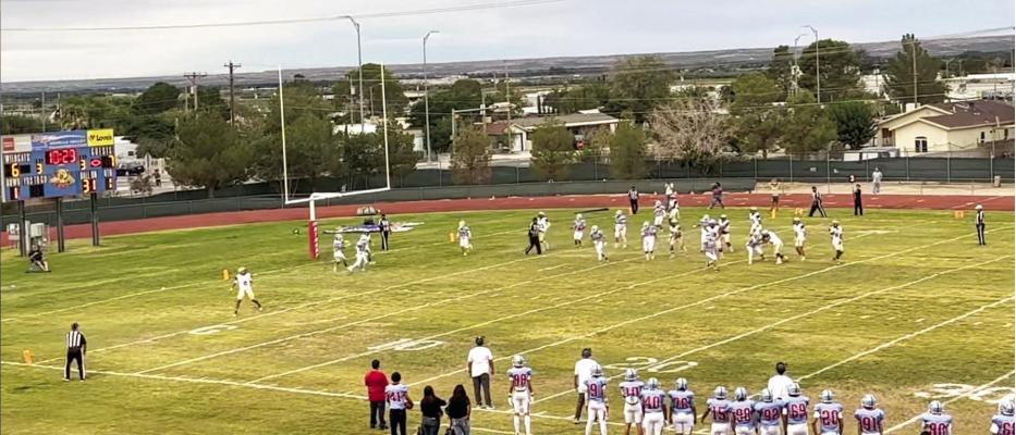 The Fightin’ Bucks came together on both sides of the ball against Anthony on Friday, opening their District season with a ‘W’. Courtesy photo