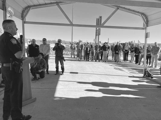 Local, state, federal, and international officials were on hand for the official ribbon cutting at the Presidio International Bridge. Courtesy photo