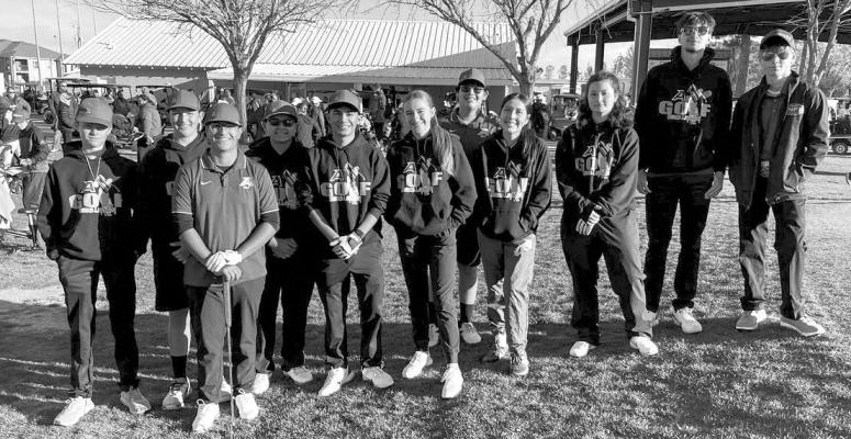 Alpine golfers tee off in Pecos.