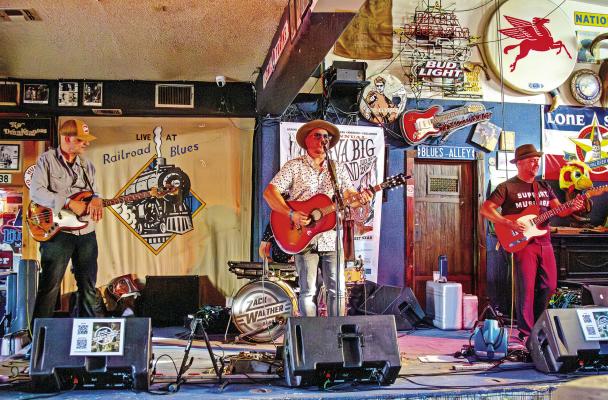 The Zack Walther Band kicked things off on Thursday night at the Railroad Blues for this year’s Viva Big Bend weekend, showcasing musical acts across the Big Bend region. Photo by Kara Gerbert