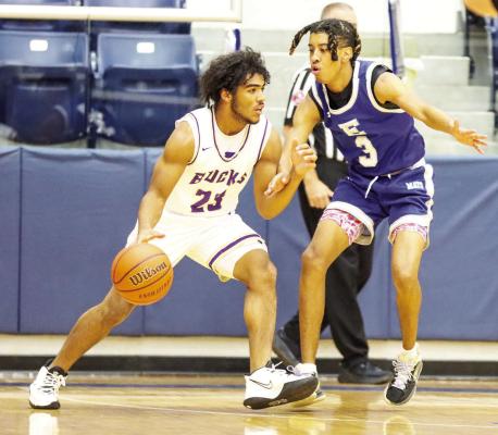 Jordan Rodriguez produced a double-double in the loss to Tornillo on Jan. 6. File photo by Shawn Yorks