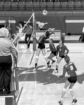 Alpine Lady Bucks meet Denver City Mustangs