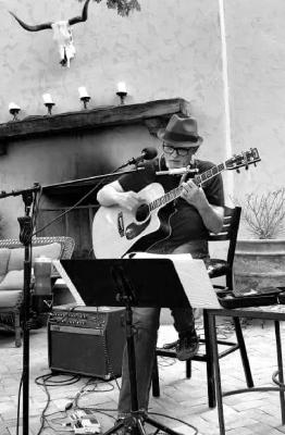 Tom Griffith performs at the Holland Hotel in Alpine. Courtesy photo