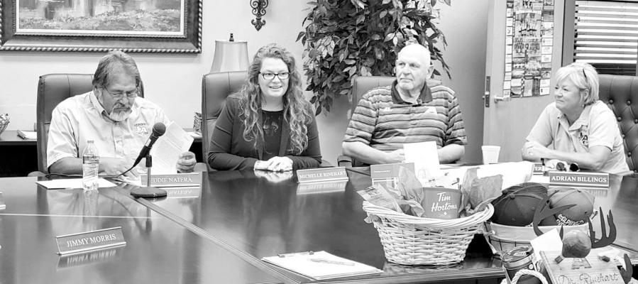 Welcoming the new superintendent